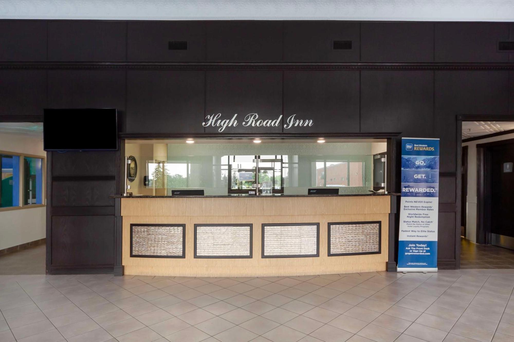 Best Western High Road Inn Edson Buitenkant foto